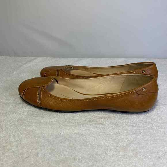 Kate spade flats loafers Womens Size 8.5 brown tan - Picture 1 of 4